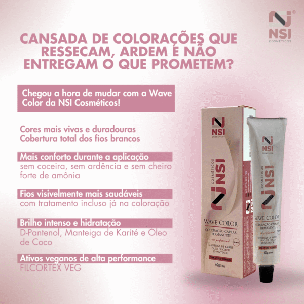 6/0 Loiro Escuro Coloração NSI 60g - Imagem 2