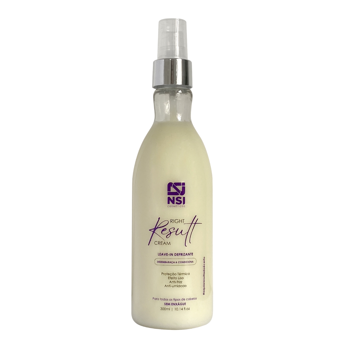 Protetor Térmico e Anti-Frizz Right Result Creme 300 ml