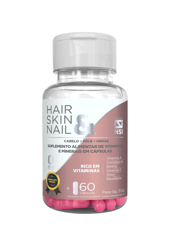 Hair, Skin e Nails Suplemento Vitamínico