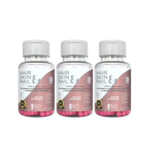 Kit 3 meses Suplemento Vitamínico Hair, Skin e Nails