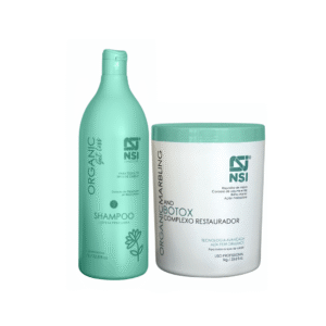 KIT SHAMPOO LIMPEZA PROFUNDA+ BOTOX ORGÂNICO 1 KG