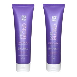 Kit Shampoo + Máscara White Blond 300ml
